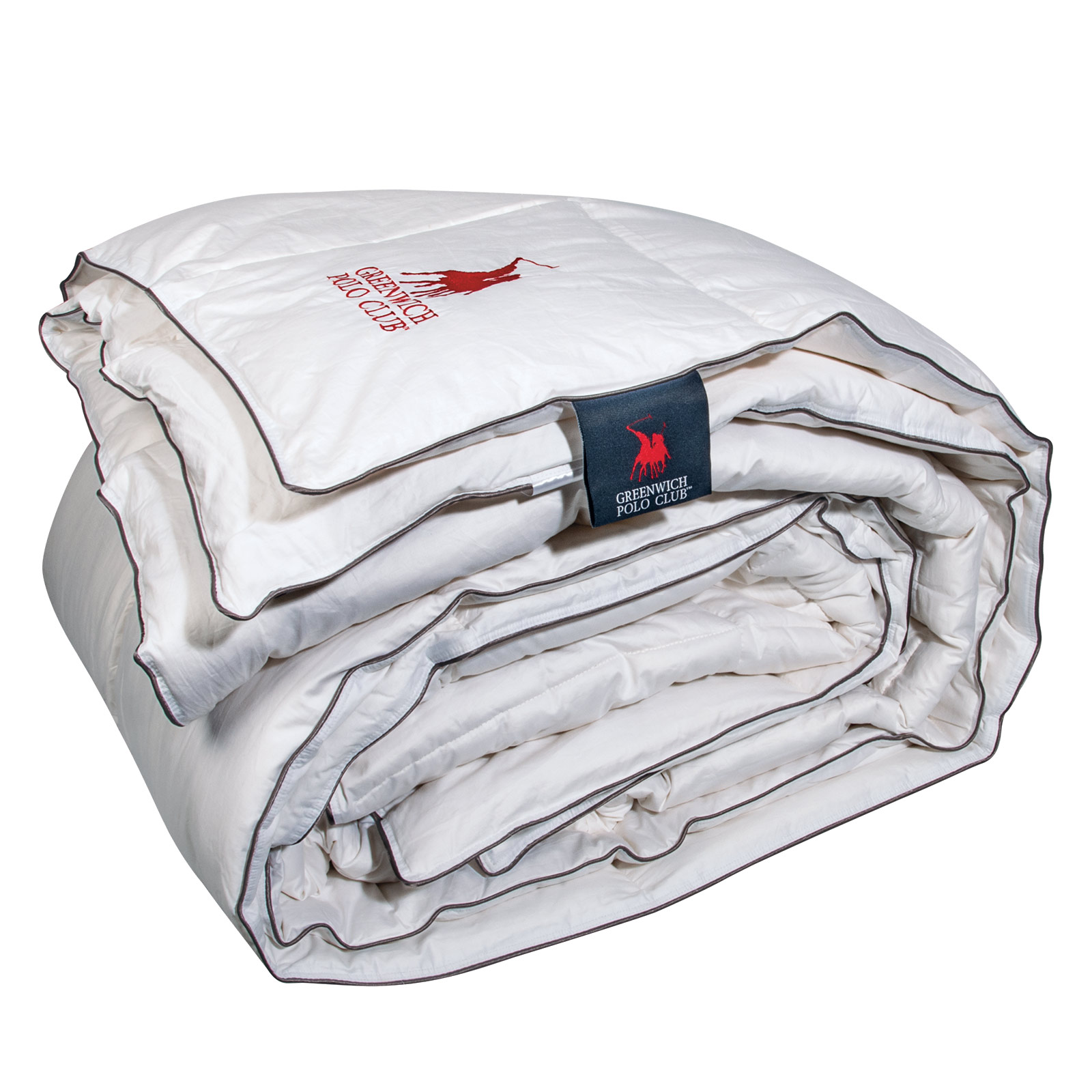 GREENWICH POLO CLUB ΠΑΠΛΩΜΑ 95% ΠΟΥΠΟΥΛΟ 220Χ240 2316 ΛΕΥΚΟ-221910202316