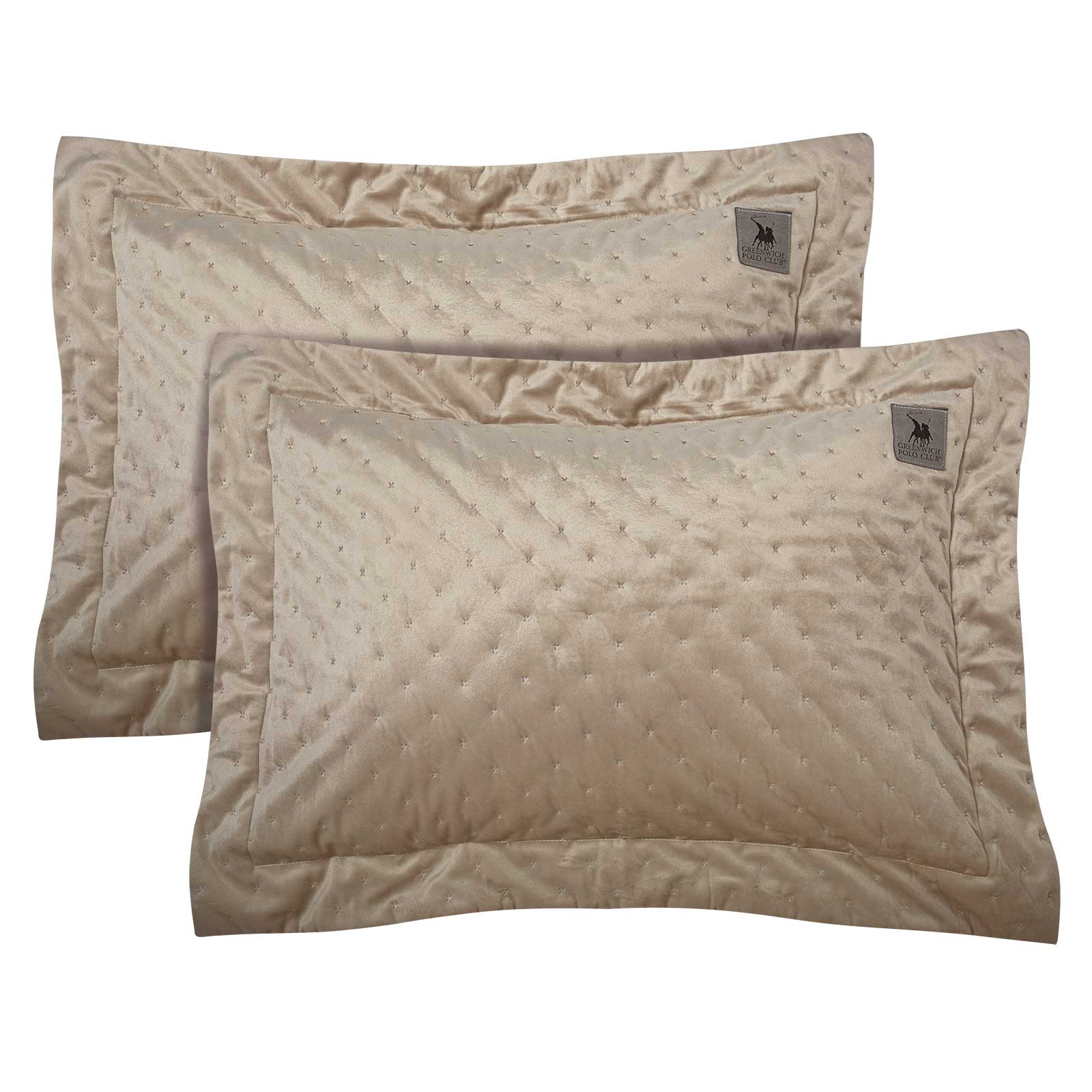 GREENWICH POLO CLUB ΖΕΥΓΟΣ ΜΑΞΙΛΑΡΟΘΗΚΕΣ 3432 BEIGE-233507003432