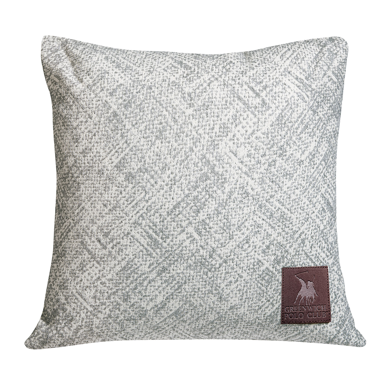 GREENWICH POLO CLUB ΔΙΑΚΟΣΜΗΤΙΚΟ ΜΑΞΙΛΑΡΙ 42X42 2781 ΓΚΡΙ, ΕΚΡΟΥ-233642422781