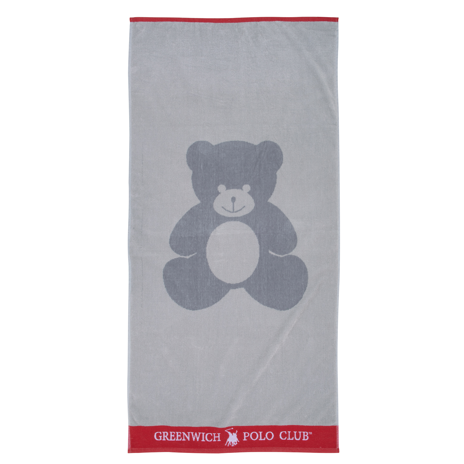 GREENWICH POLO CLUB ΠΕΤΣΕΤΑ ΘΑΛΑΣΣΗΣ 70Χ140 3895 ΓΚΡΙ, ΚΟΚΚΙΝΟ-267701403895