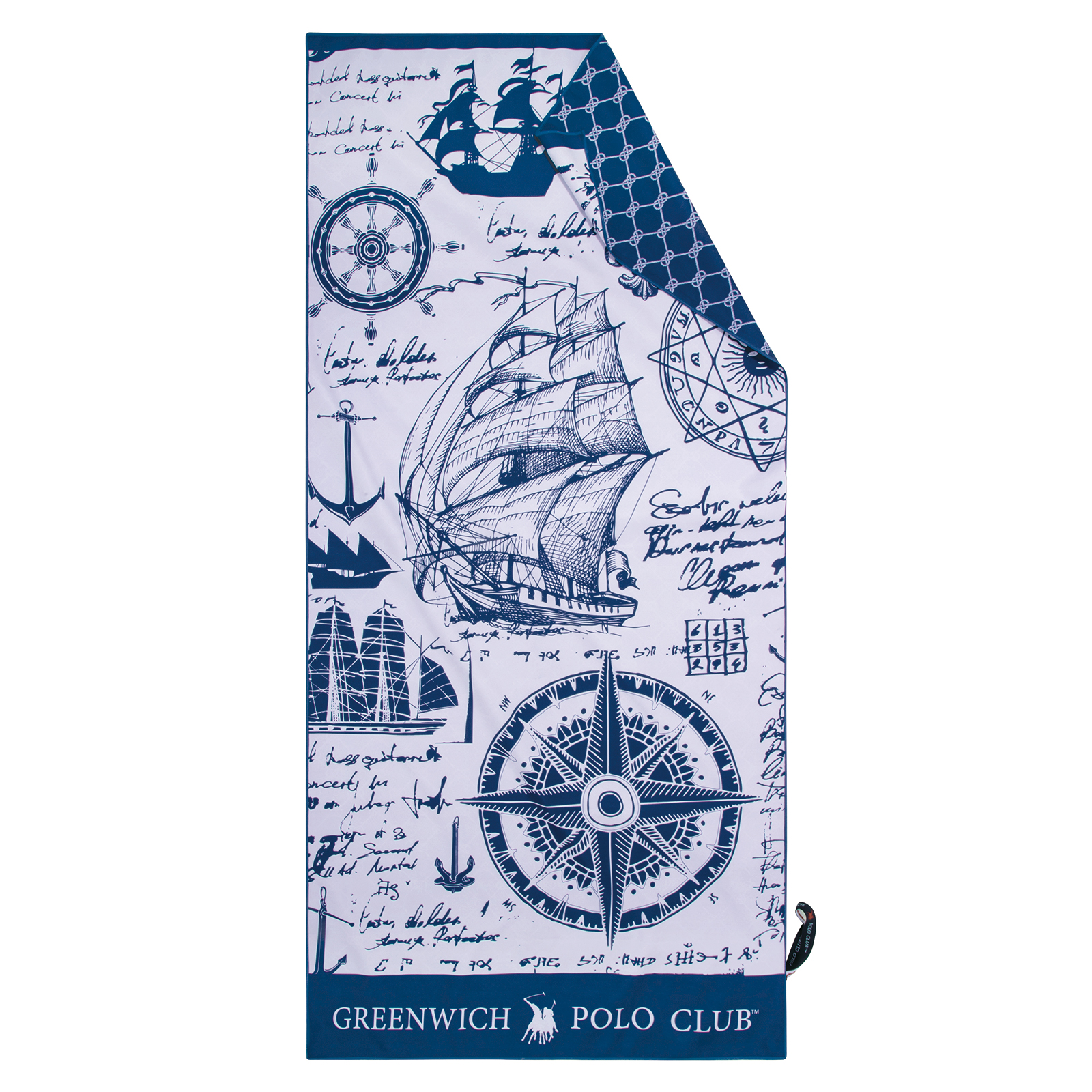 GREENWICH POLO CLUB ΠΕΤΣΕΤΑ ΘΑΛΑΣΣΗΣ 80Χ170 3909 ΜΠΛΕ, ΣΠΑΓΓΙ-267801703909