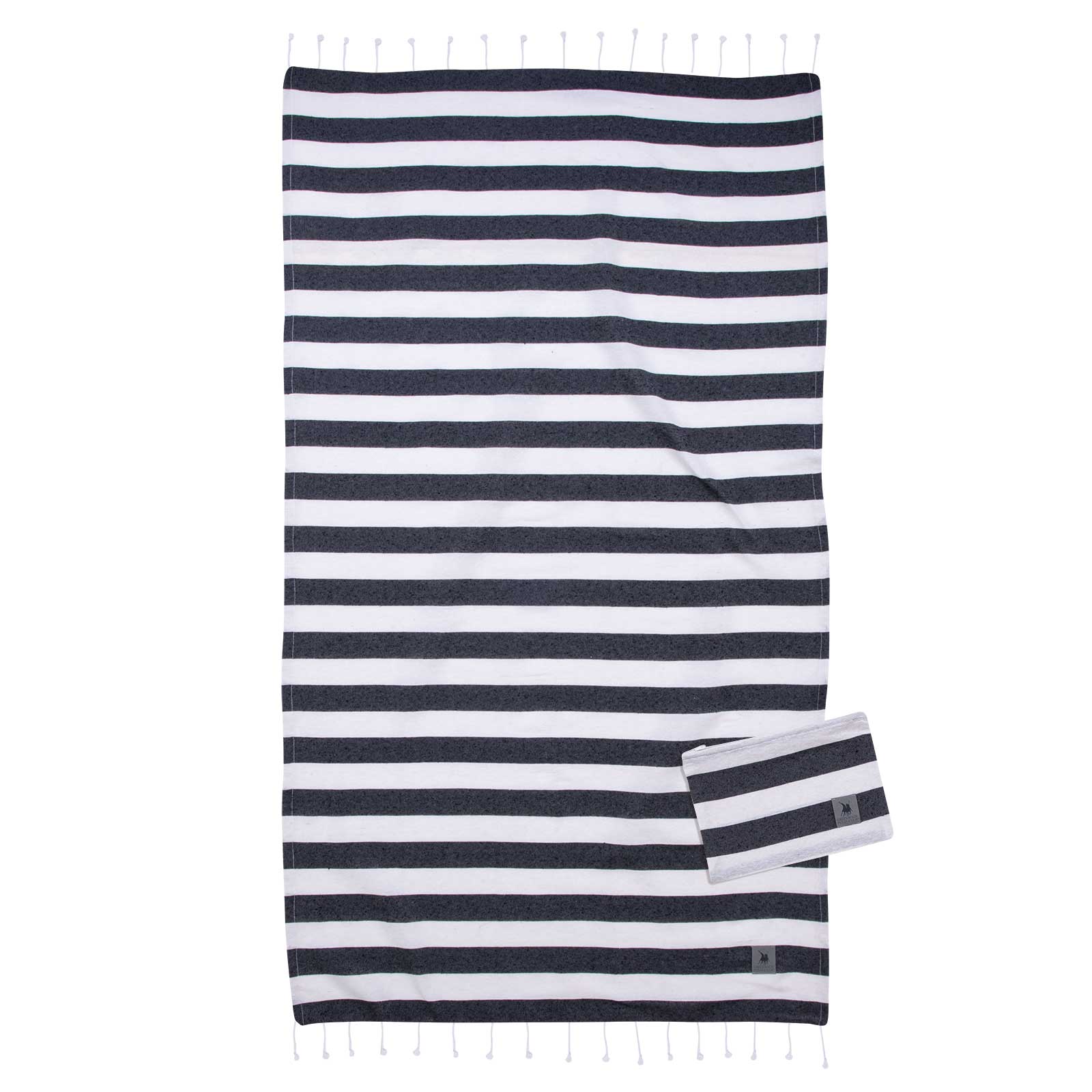 GREENWICH POLO CLUB ΠΕΤΣΕΤΑ-ΠΑΡΕΟ &amp; ΝΕΣΕΣΕΡ 3822 ΛΕΥΚΟ, ΜΑΥΡΟ-267901703822