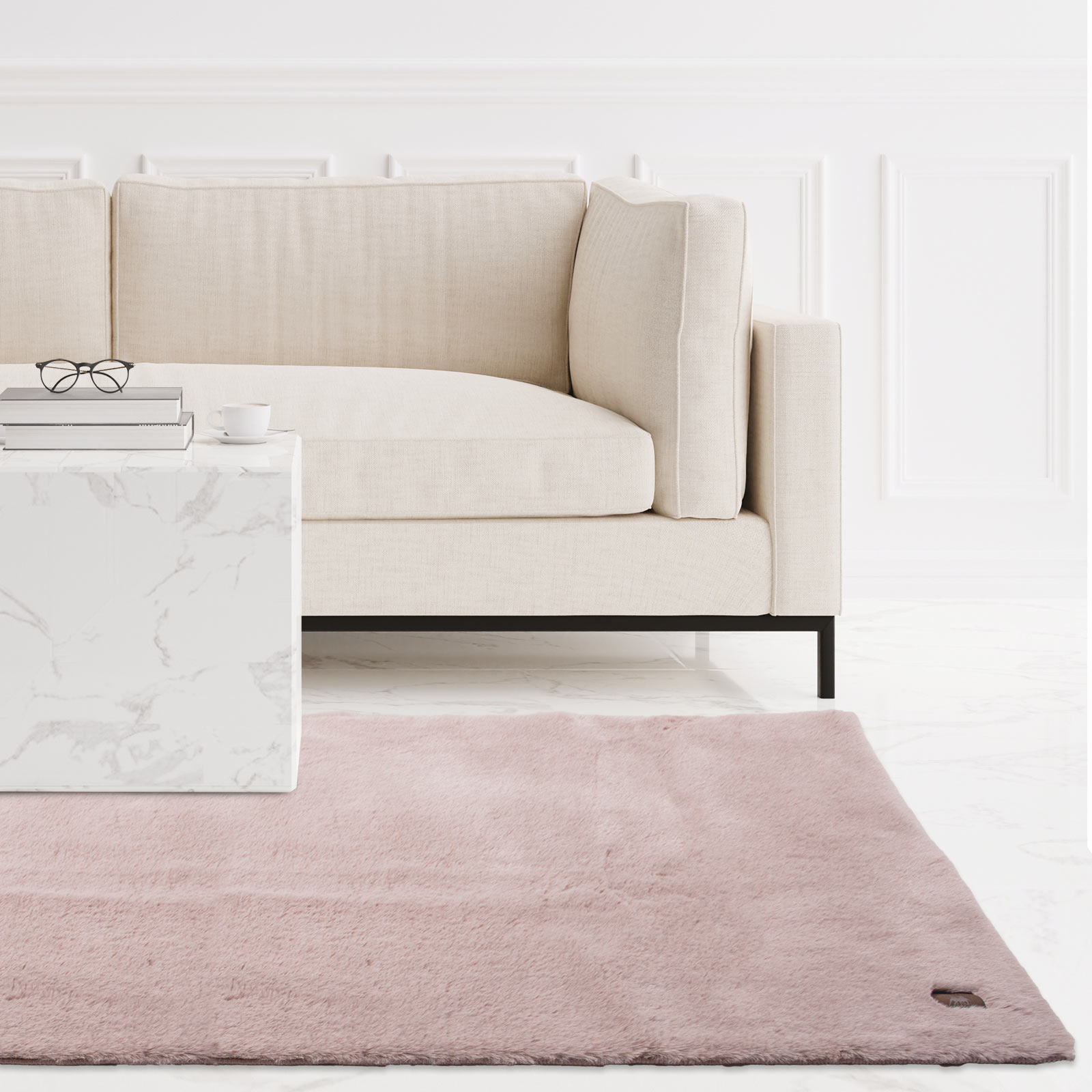 GREENWICH POLO CLUB ΧΑΛΙ 150X200 FAUX FUR 3108 NUDE-299915203108