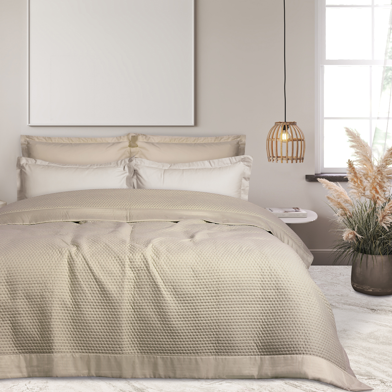 DAS HOME ΚΟΥΒΕΡΛΙ ΜΟΝΟ HAPPY 9634 TAUPE-402080109634