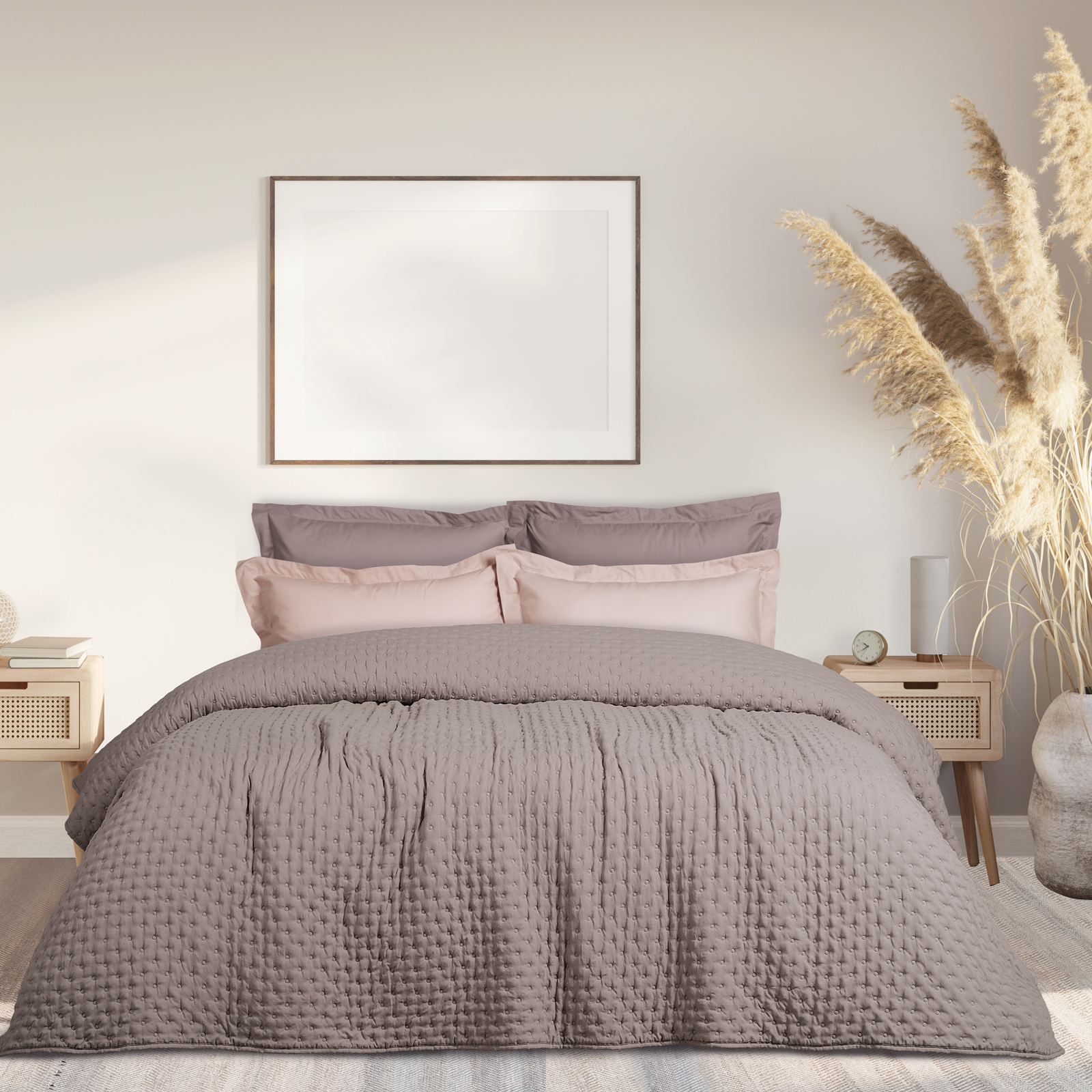 DAS HOME ΚΟΥΒΕΡΛΙ ΥΠΕΡΔΙΠΛΟ HAPPY 9628 TAUPE-402080209628