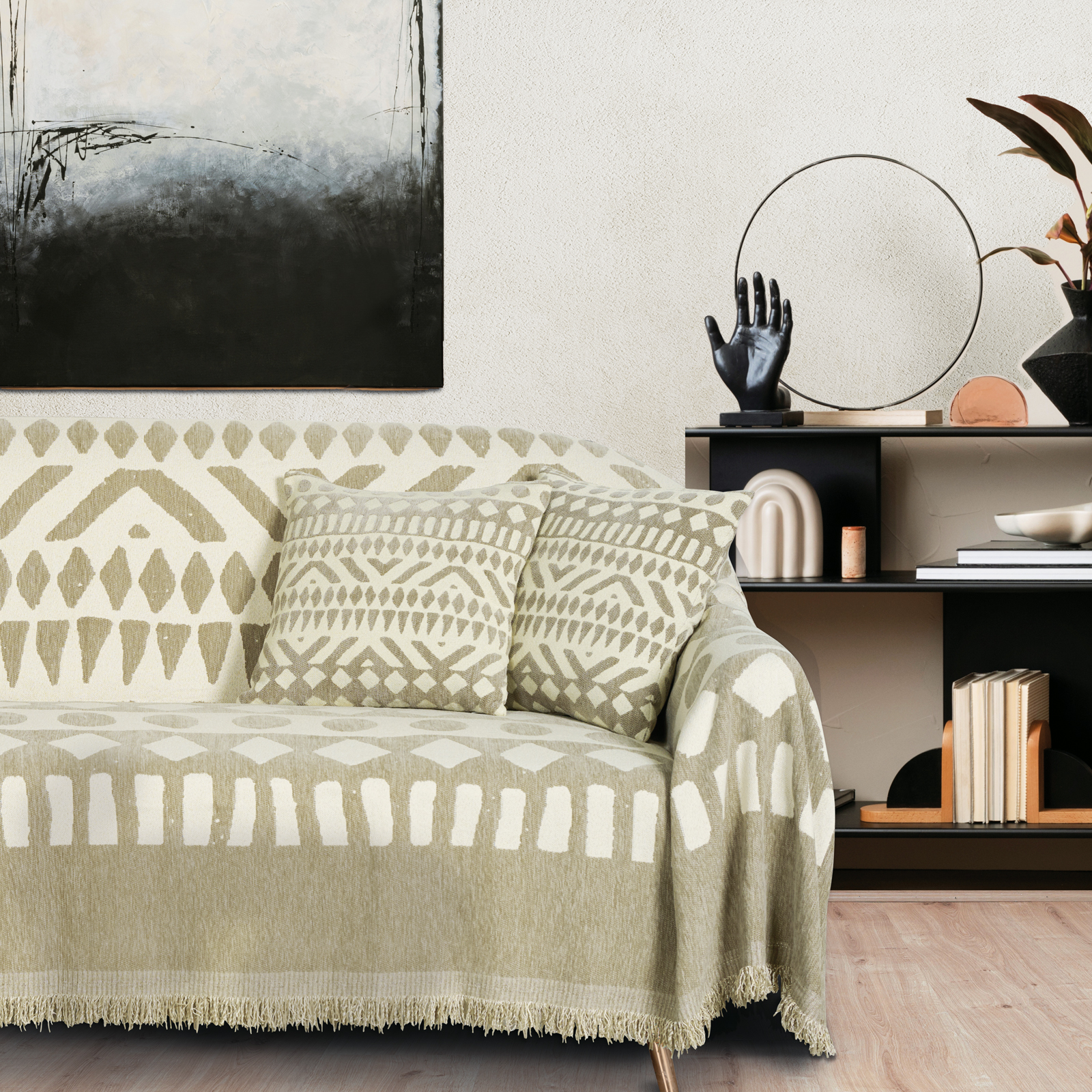 DAS HOME ΡΙΧΤΑΡΙ 180Χ300 0276 CREAM, TAUPE-420618300276