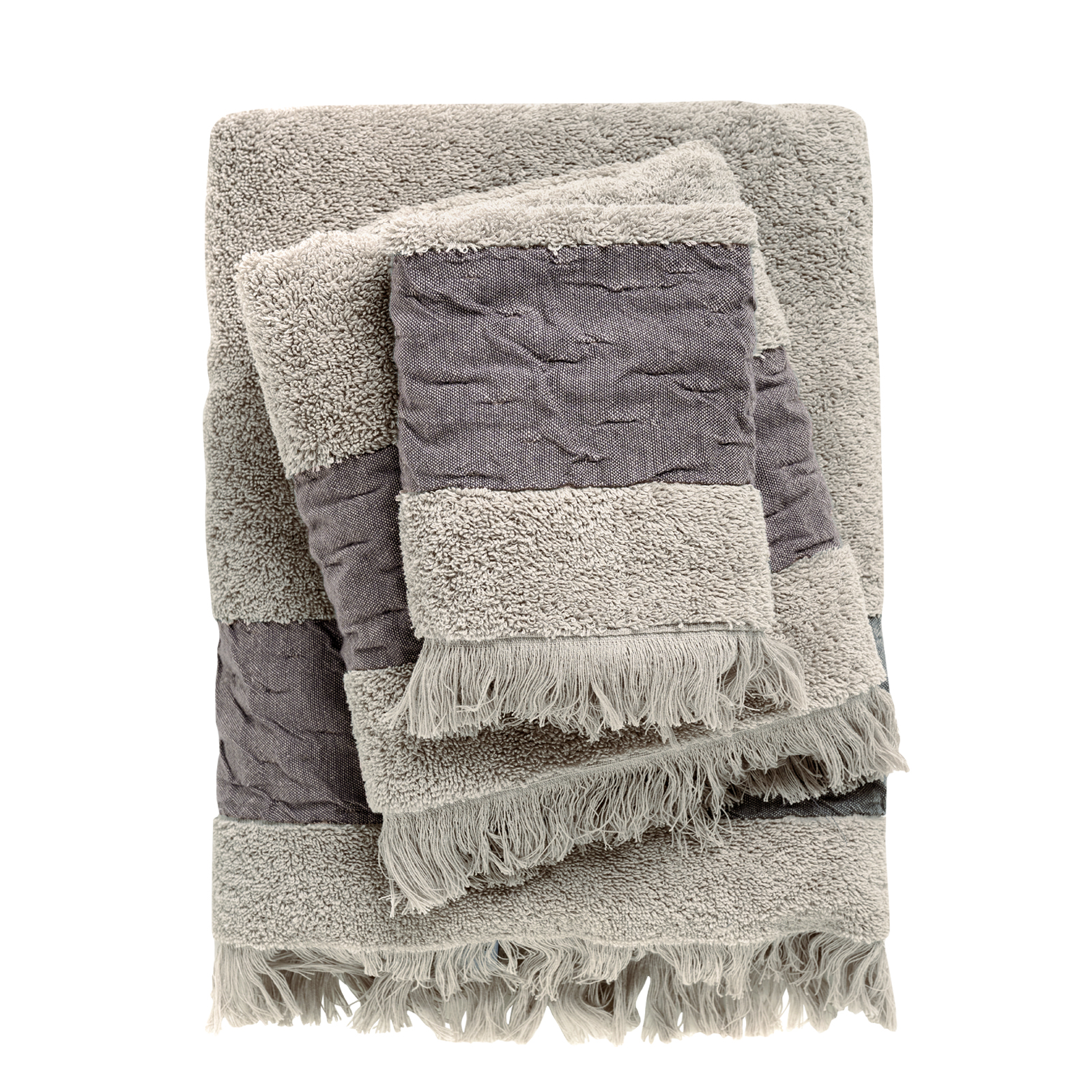 DAS HOME ΣΕΤ ΠΕΤΣΕΤΕΣ 3ΤΕΜΑΧΙΑ DAILY 0745 TAUPE-530708180745