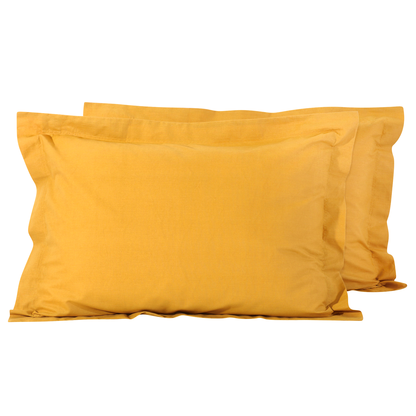 DAS HOME 1019 ΖΕΥΓΟΣ ΜΑΞΙΛΑΡΟΘΗΚΕΣ MUSTARD MUSTARD-533400001019