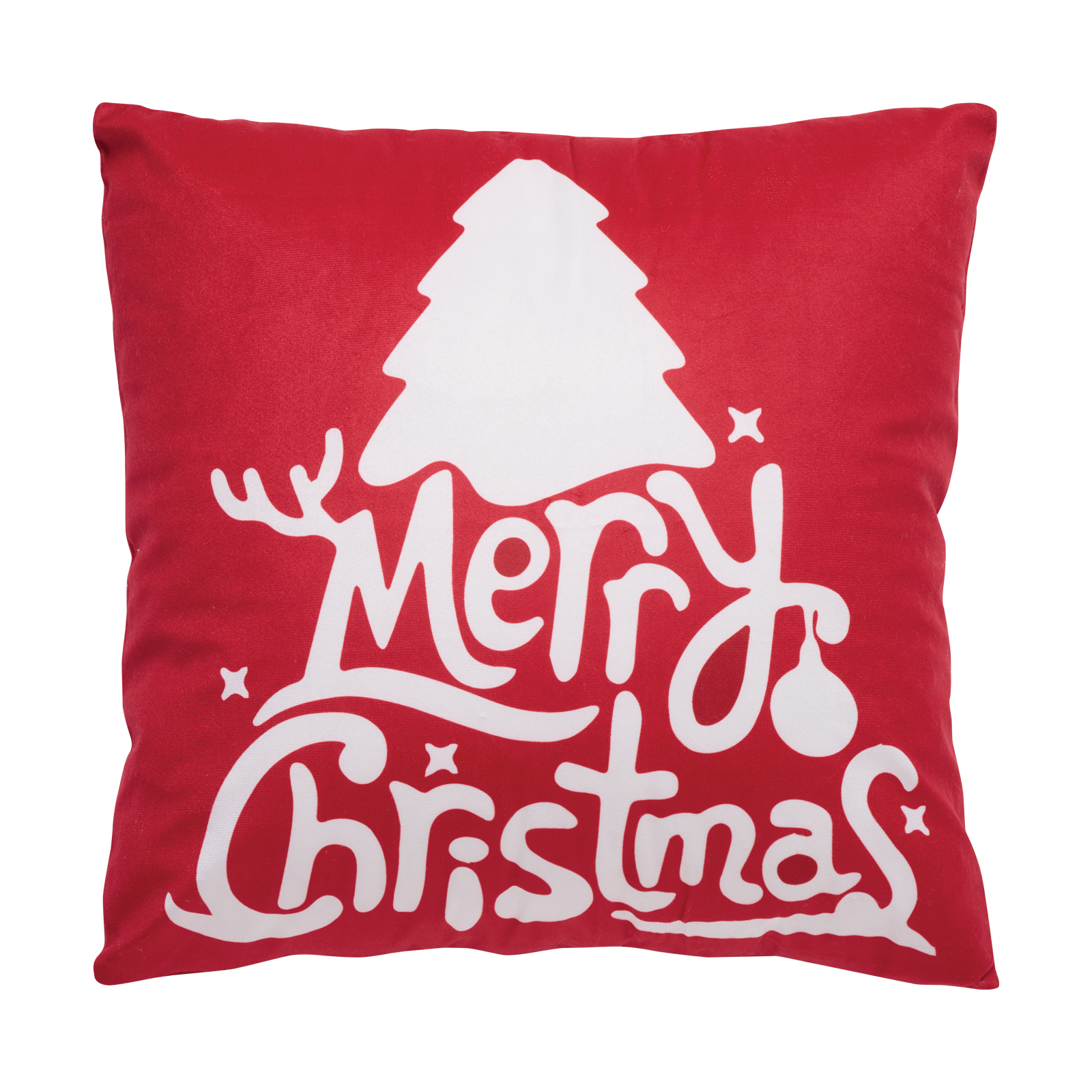 DAS HOME CHRISTMAS ΜΑΞΙΛΑΡΙ ΦΙΓΟΥΡΑΣ 45X45 0770 RED-533645450770