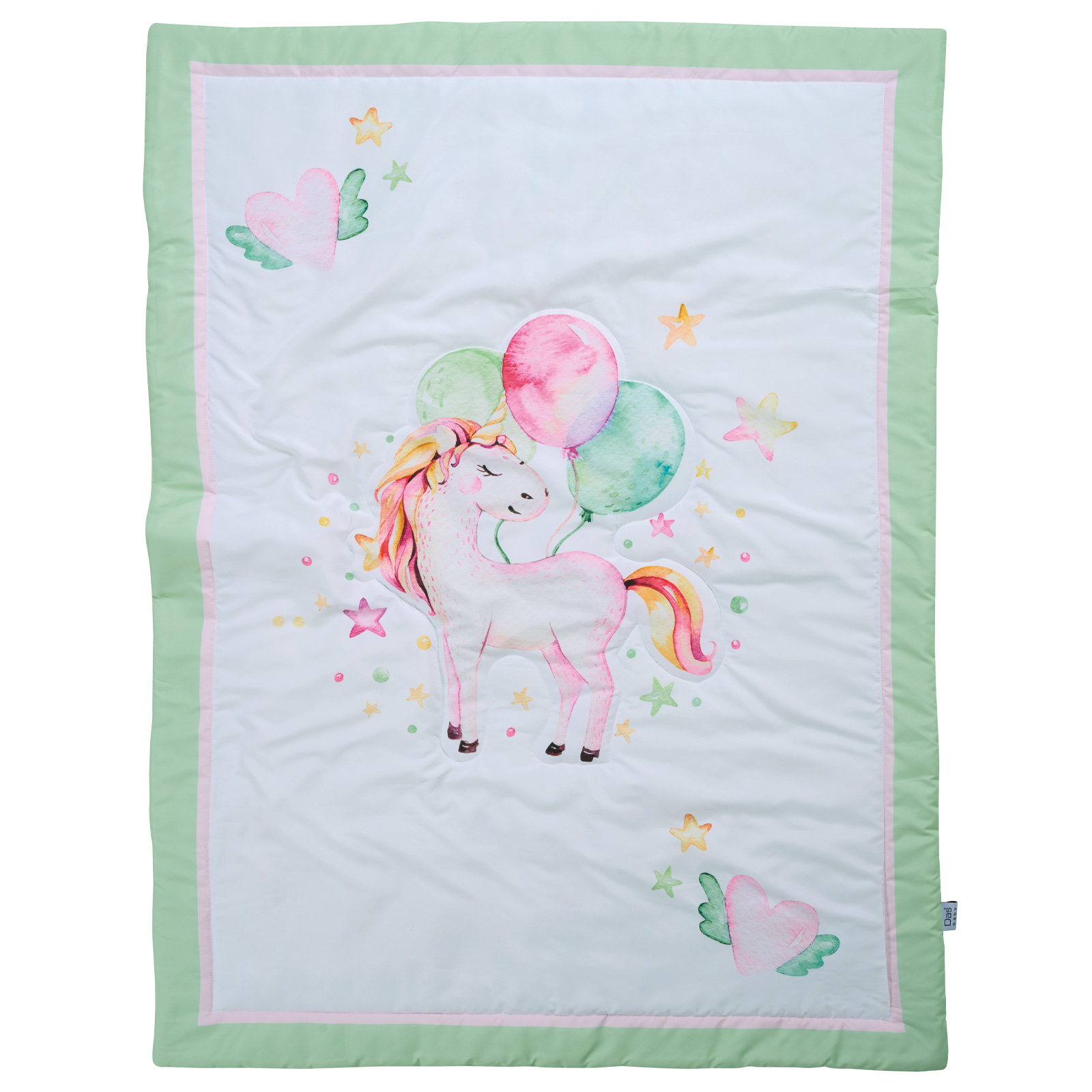 DAS BABY ΠΑΠΛΩΜΑ FUN DIGITAL 4919 MINT, PINK, WHITE-621011104919