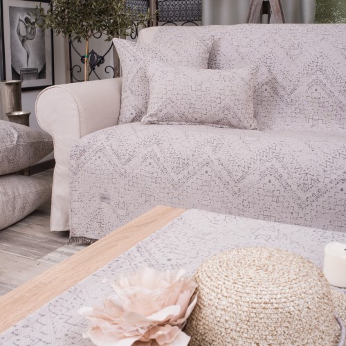 Μαξιλαροθήκη Indore 03 - 30x50cm με γέμιση