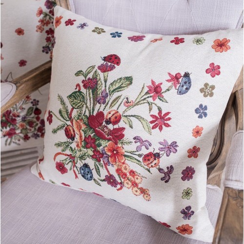 Μαξιλαροθήκη Alampra - 45x45cm με γέμιση