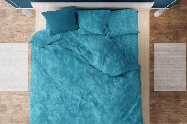 Παπλωματοθήκη Premium Shadow 620 220X240 Turquoise 100% Cotton-33130824006