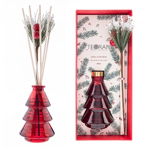 Χριστουγεννιάτικο Αρωματικο xώρου σε stikc Apple Cinnamon 80ml - χριστουγεννιάτικο δέντρο 80ml