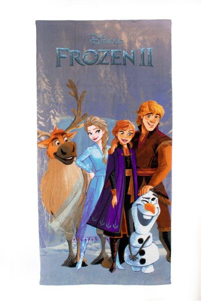 Πετσέτα Θαλάσσης Quick Dry Disney Home Frozen 89 70X140 Lilac 100% Microfiber-54460912026