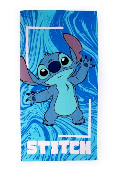 Πετσέτα Θαλάσσης Quick Dry Disney Home Lilo & Stitch 88 70X140 Blue 100% Microfiber-54460912032
