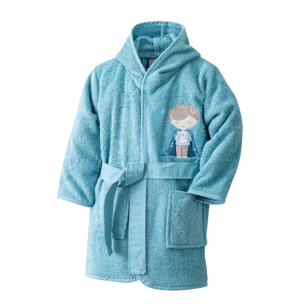 Μπουρνούζι Βρεφικό Little King Πετρόλ BEBE (1-2)