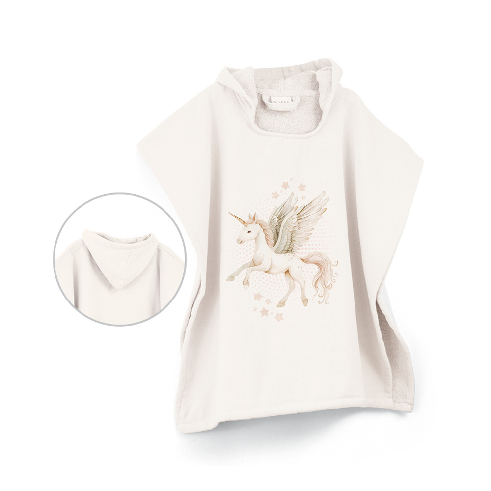 Παιδικό Πόντσο Θαλάσσης Emeralda Εκρού 60 x 60 60 x 60 cm