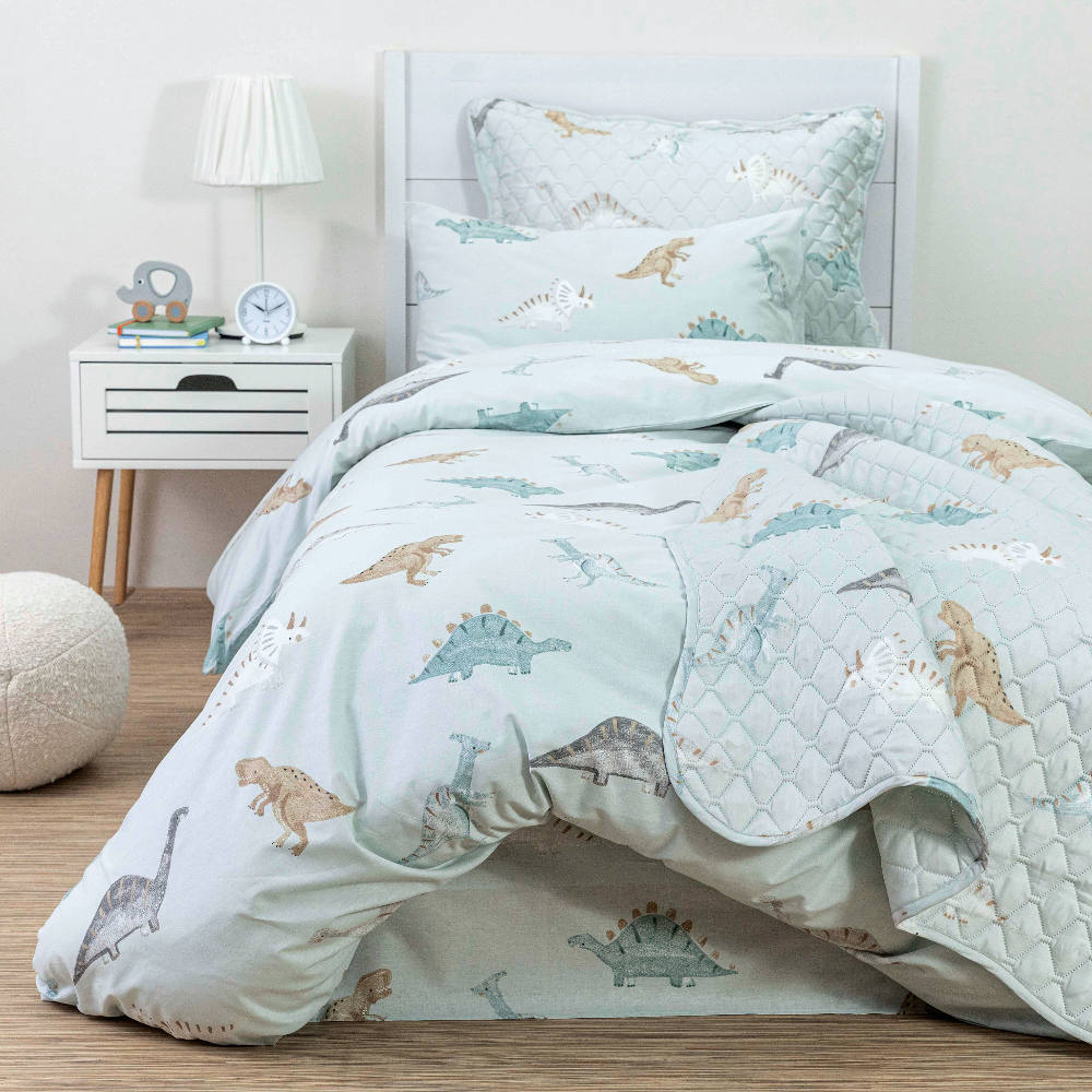 Παπλωματοθήκη Stompy Μονή Φυστικί ΜΟΝΟ 160 x 240 cm