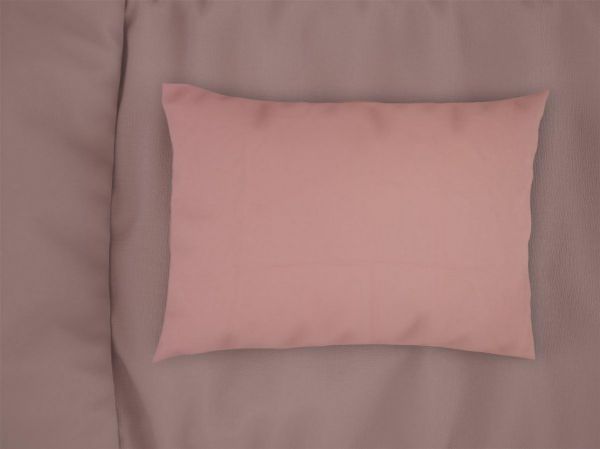 Μαξιλαροθήκη Solid 503 50X70 Dusty Rose 100% Cotton-33121647003