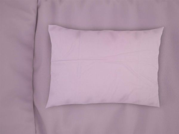 Μαξιλαροθήκη bebe Solid 506 35X45 Light Purple 100% Cotton-31121646006