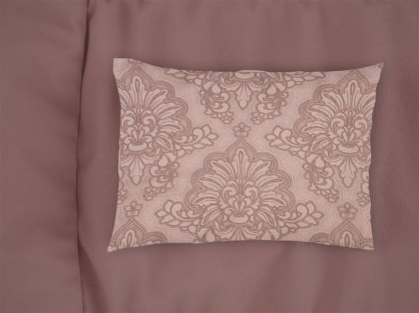 Μαξιλαροθήκη Εμπριμέ Άρτεμις 703 50X70 Dusty Rose 100% Cotton-33111647003
