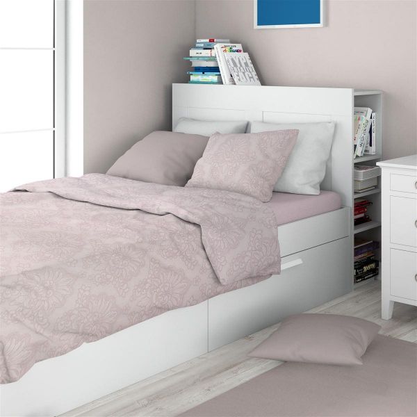 Σεντόνια Εμπριμέ Σετ 3 τεμ Άρτεμις 706 160X240 Light Purple 100% Cotton-33112223006