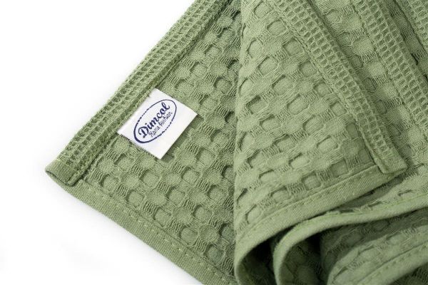 Ποτηρόπανο Πικέ 325 gr/m² Solid 50X70 Olive 100% Cotton-33123247005