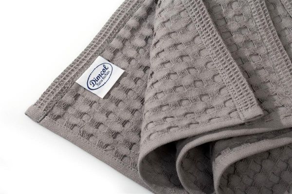 Ποτηρόπανο Πικέ 325 gr/m² Solid 50X70 Grey 100% Cotton-33123247008
