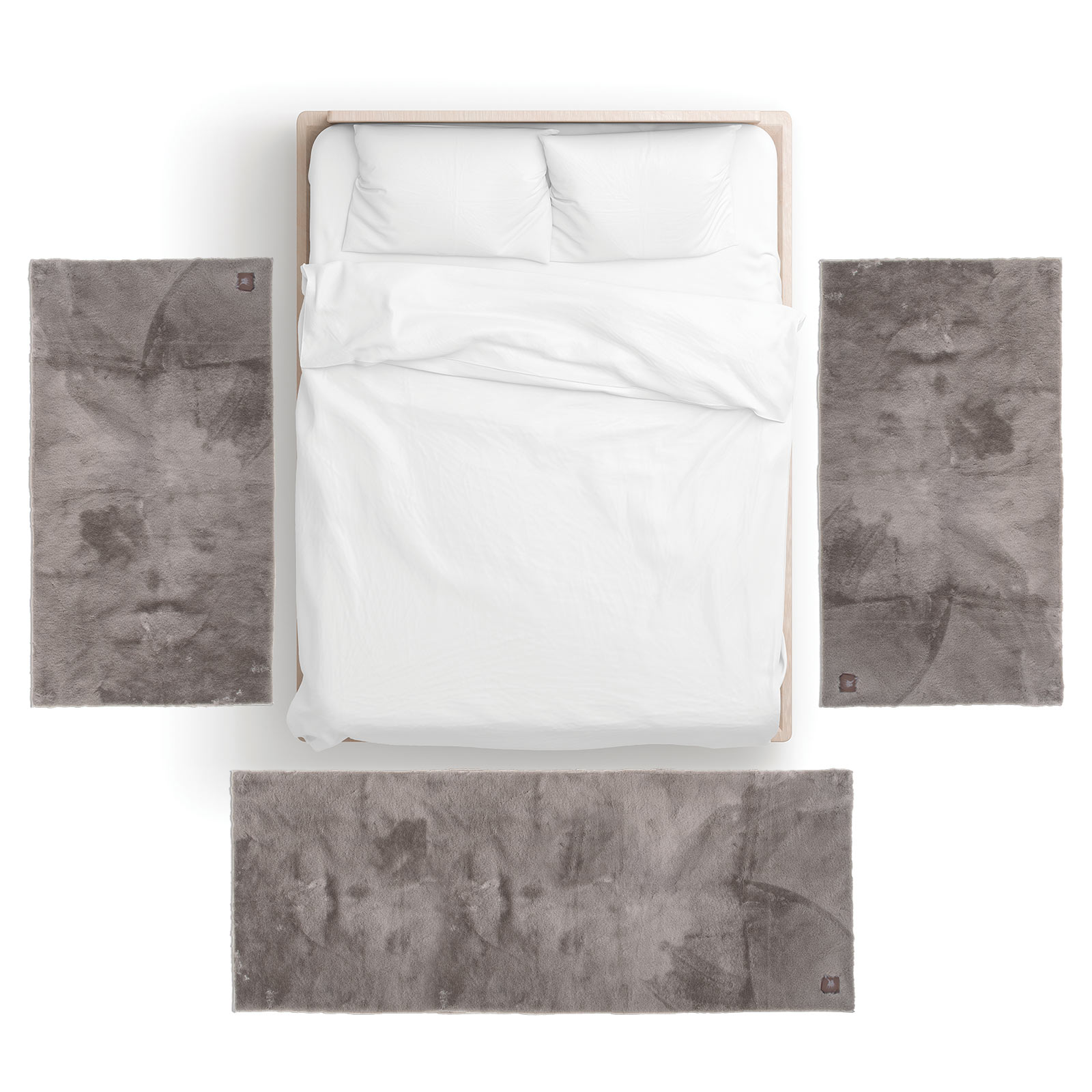 GREENWICH POLO CLUB ΧΑΛΙ 75X200 FAUX FUR 3109 TAUPE-299975203109