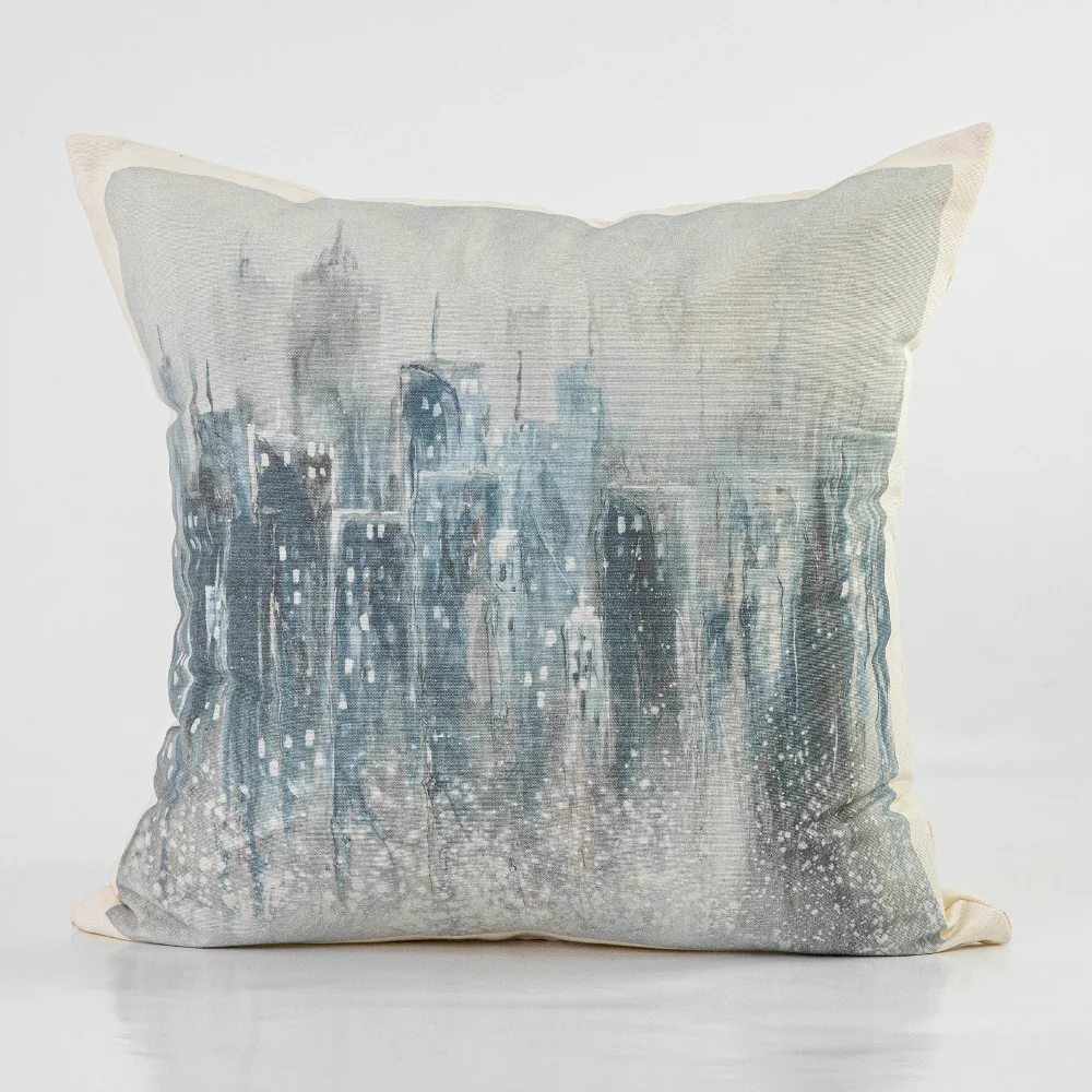 Μαξιλάρι Διακοσμητικό Printed Σχέδιο 94 Εκρού 45 X 45 45 x 45 cm