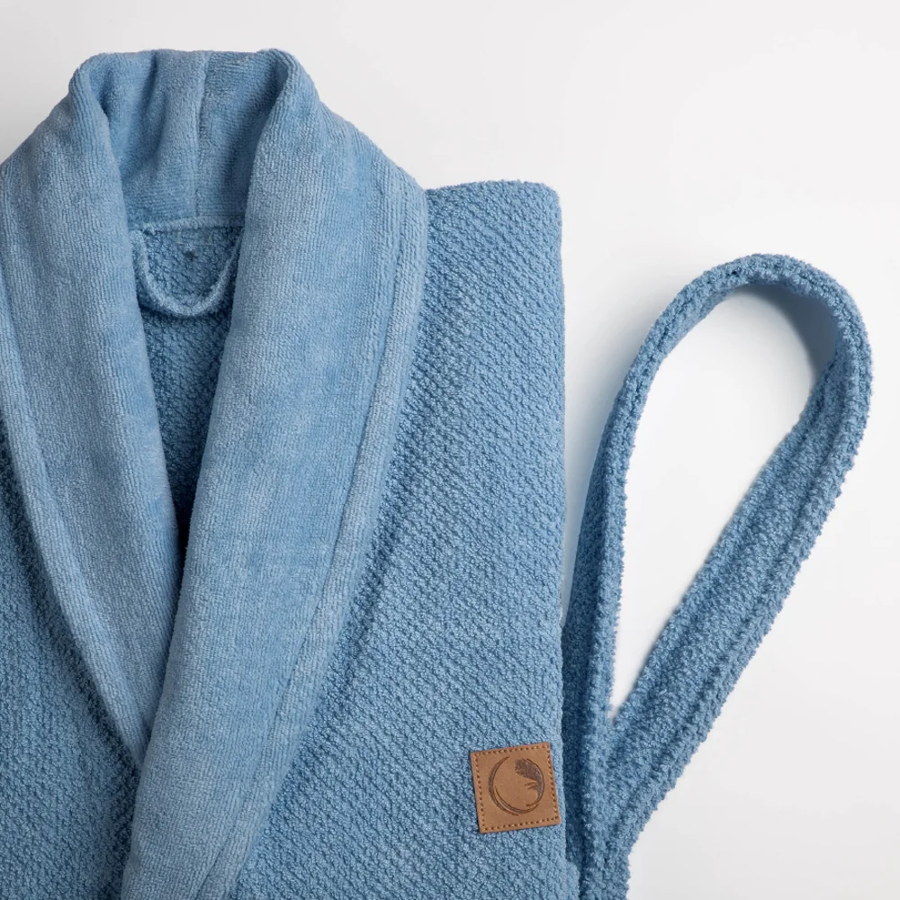 Μπουρνούζι Ενηλίκων Με Γιακά Lava Πετρόλ Πετρόλ ΕΝΗΛΙΚΩΝ XXL