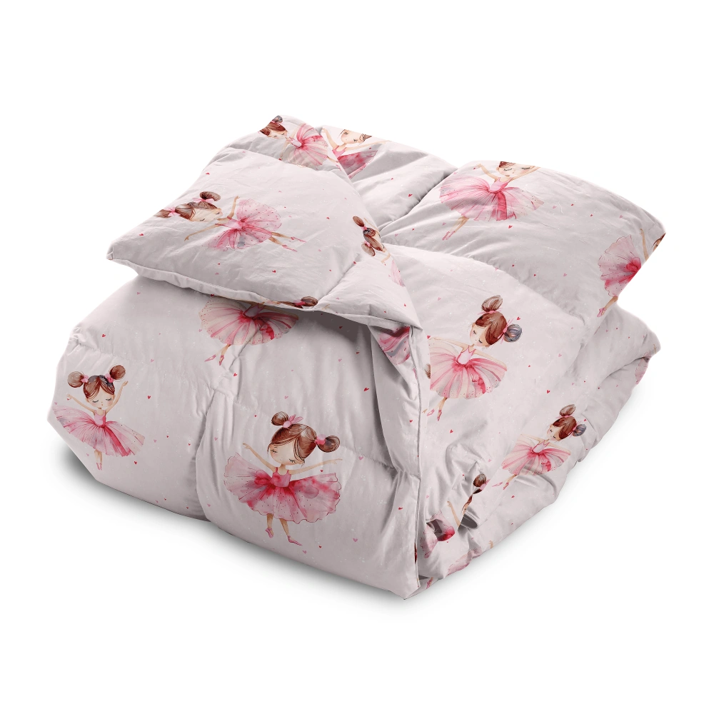 Πάπλωμα Κούνιας Balletto Ροζ BEBE 110 x 140 cm