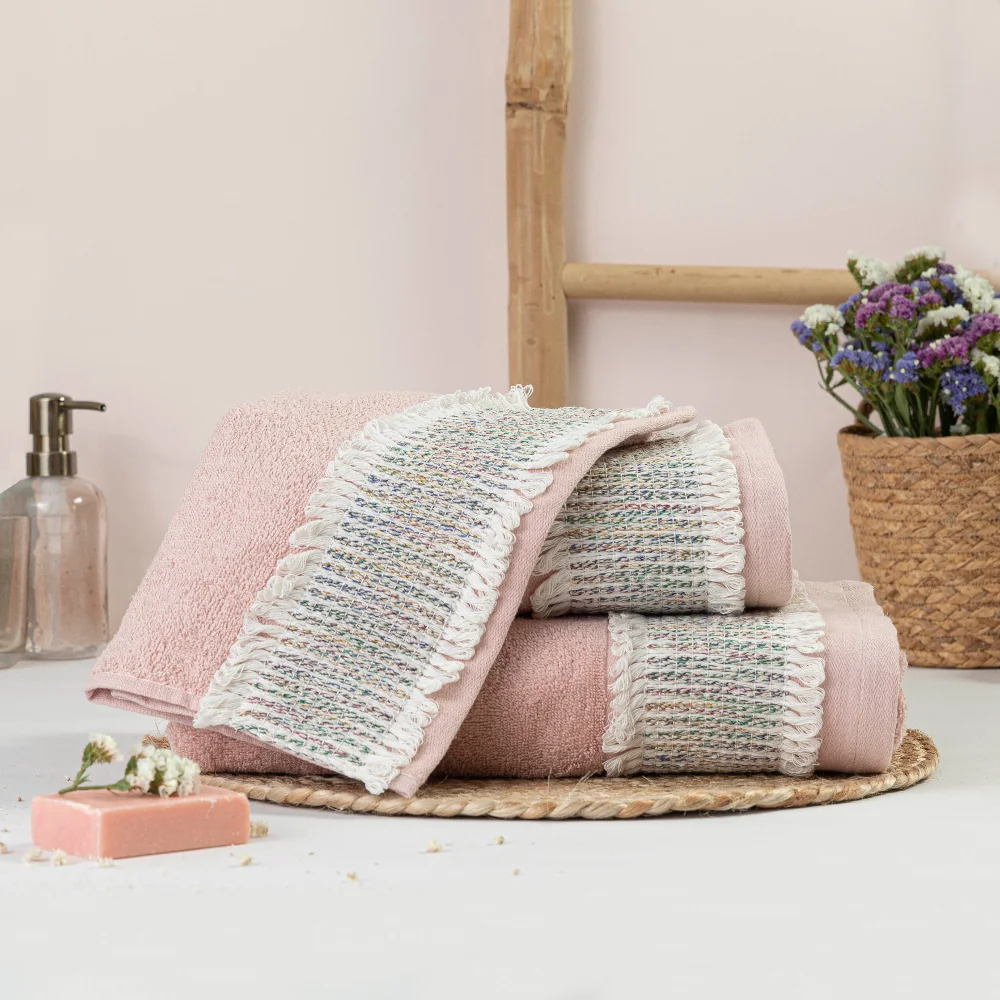 Πετσέτες Σετ 3ΤΜΧ Era Εκρού Σ3ΤΜΧ 70 x 140 / 50 x 90 / 30 x 50 cm