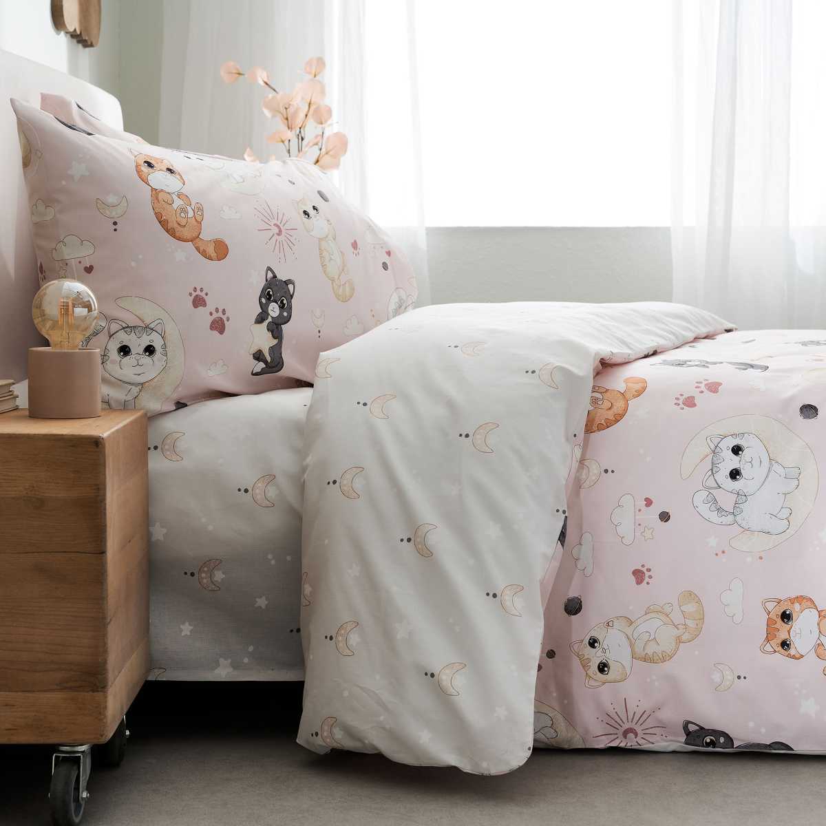 KITTY ΠΑΠΛΩΜΑ ΜΟΝΟ 160Χ230-000012547