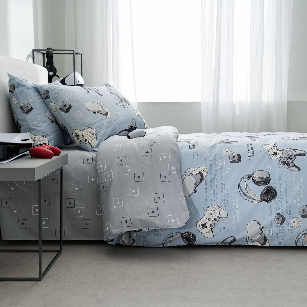 GAME ΣΕΤ ΠΑΠ-ΘΗΚΗ ΜΟΝΟ 170Χ240 2ΤΕΜ-000012539