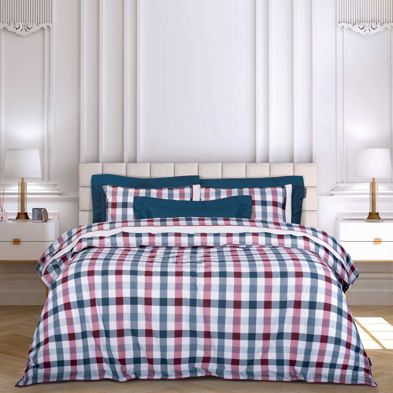 GREENWICH POLO CLUB ΣΕΤ ΣΕΝΤΟΝΙΑ ΥΠΕΡΔΙΠΛΑ 2266 BLUE, RED-202100202266