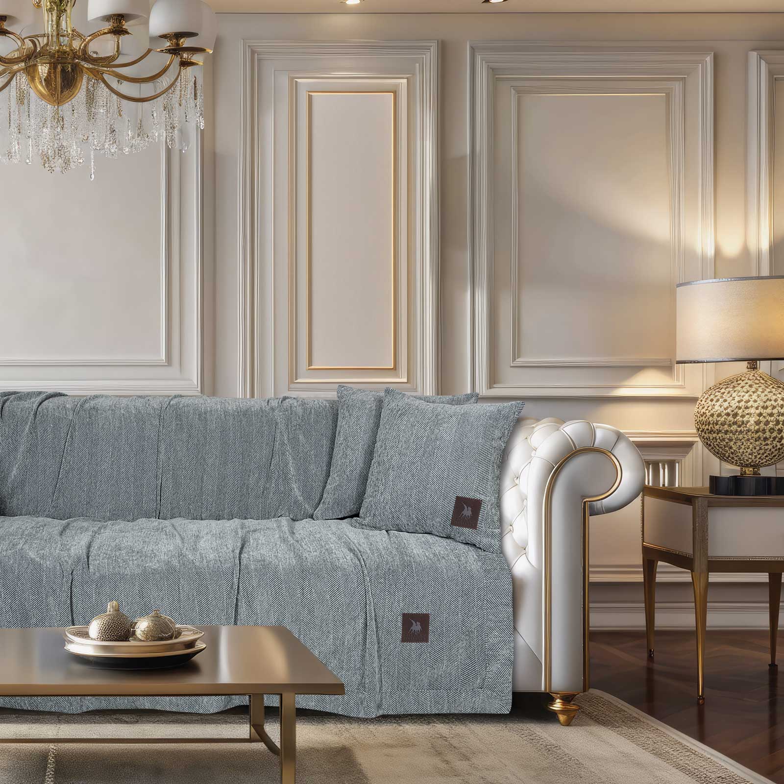 GREENWICH POLO CLUB ΡΙΧΤΑΡΙ 180Χ300 ESSENTIAL 3947 GREY-206183003947