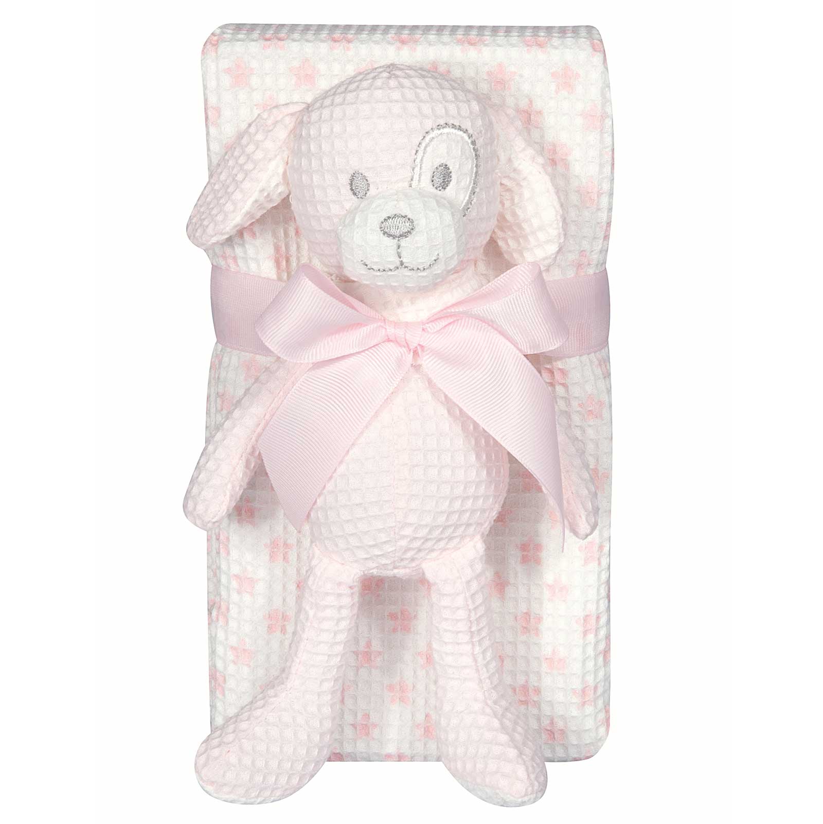 GREENWICH POLO CLUB ΚΟΥΒΕΡΤΑ ΠΙΚΕ 75X100 ΒΑΒΥ ESSENTIAL 8857 PINK, WHITE-220511708857