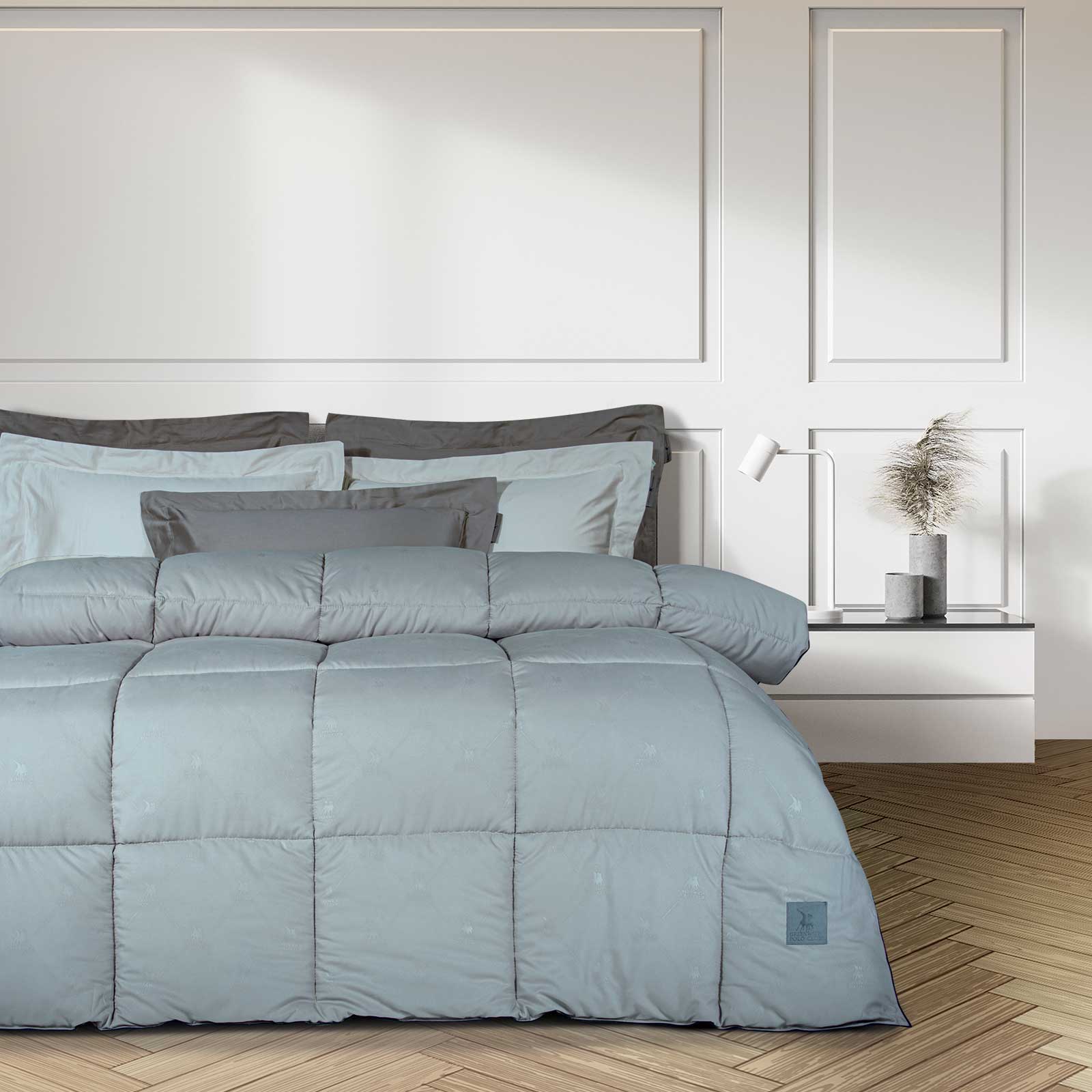 GREENWICH POLO CLUB ΠΑΠΛΩΜΑ ΥΠΕΡΔΙΠΛΟ ESSENTIAL 4443 GREY-221910204443