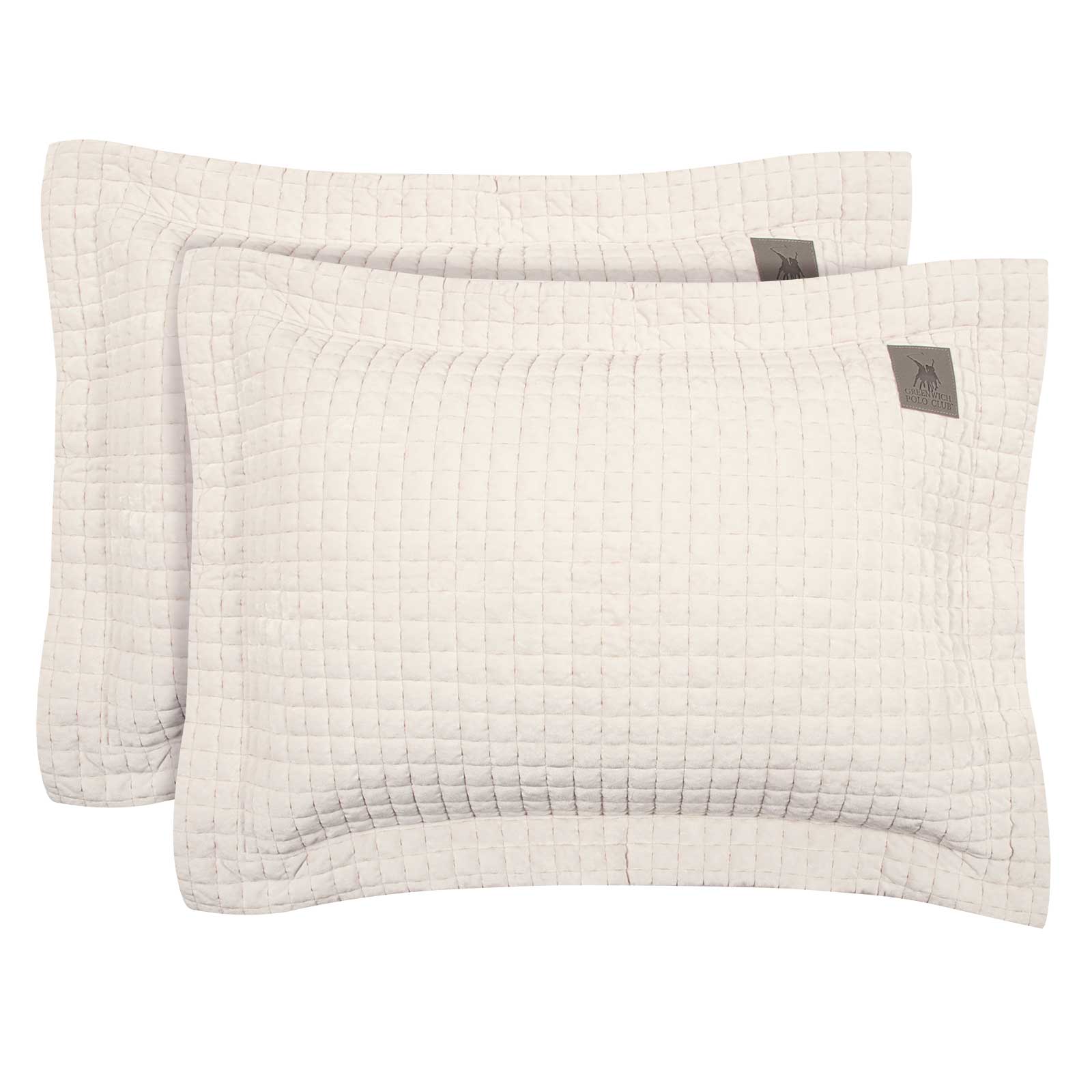 GREENWICH POLO CLUB ΖΕΥΓΟΣ ΜΑΞΙΛΑΡΟΘΗΚΕΣ CLASSIC 4429 IVORY-233507004429