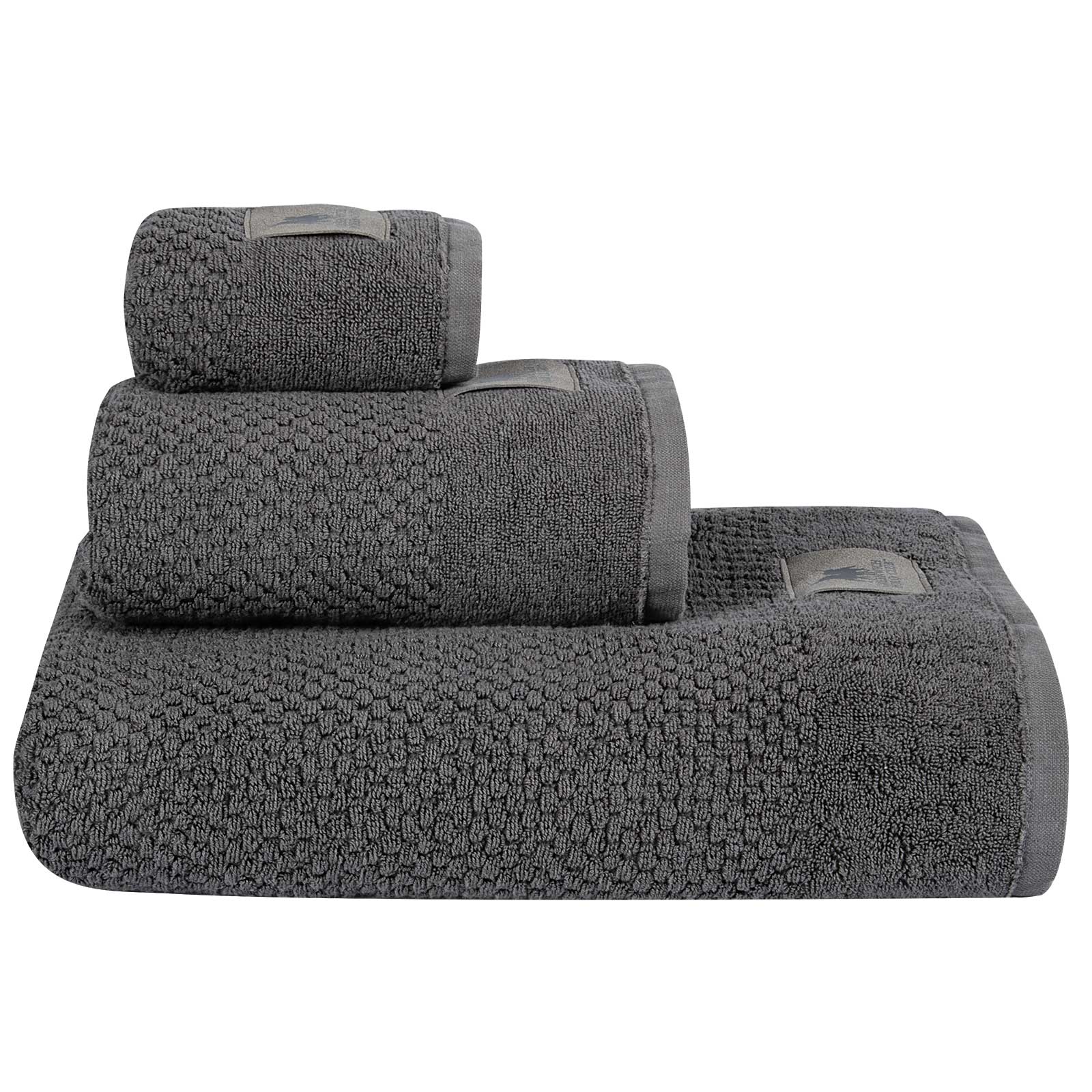 GREENWICH POLO CLUB ΠΕΤΣΕΤΑ ΠΡΟΣΩΠΟΥ 50Χ90 PREMIUM 4118 DARK GREY-267509004118