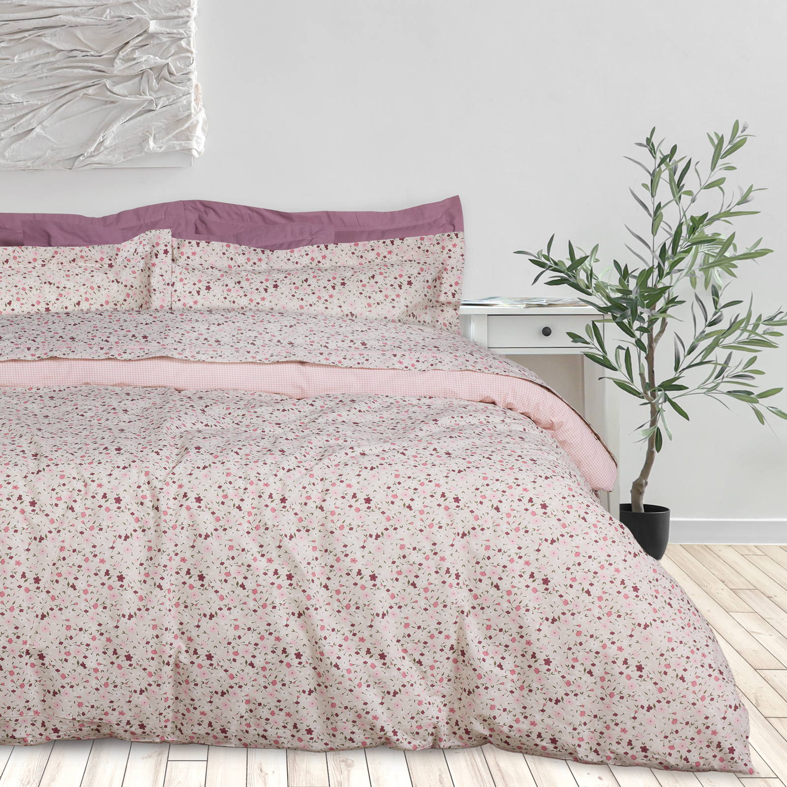 DAS HOME ΚΟΥΒΕΡΛΙ ΥΠΕΡΔΙΠΛΟ DAILY 3170 PINK, TAUPE-402009203170
