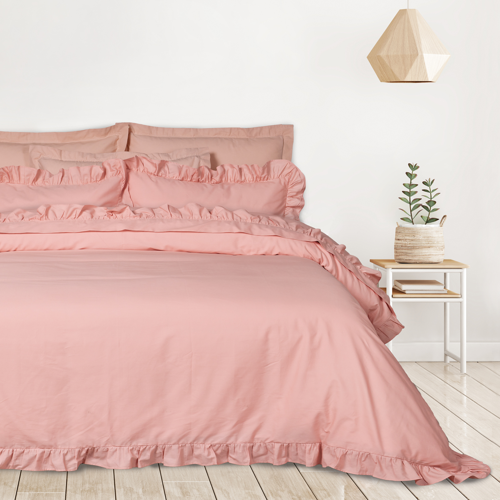 DAS HOME ΣΕΤ ΠΑΠΛΩΜΑΤΟΘΗΚΗ ΥΠΕΡΔΙΠΛΗ DAILY 3169 PINK-406009203169