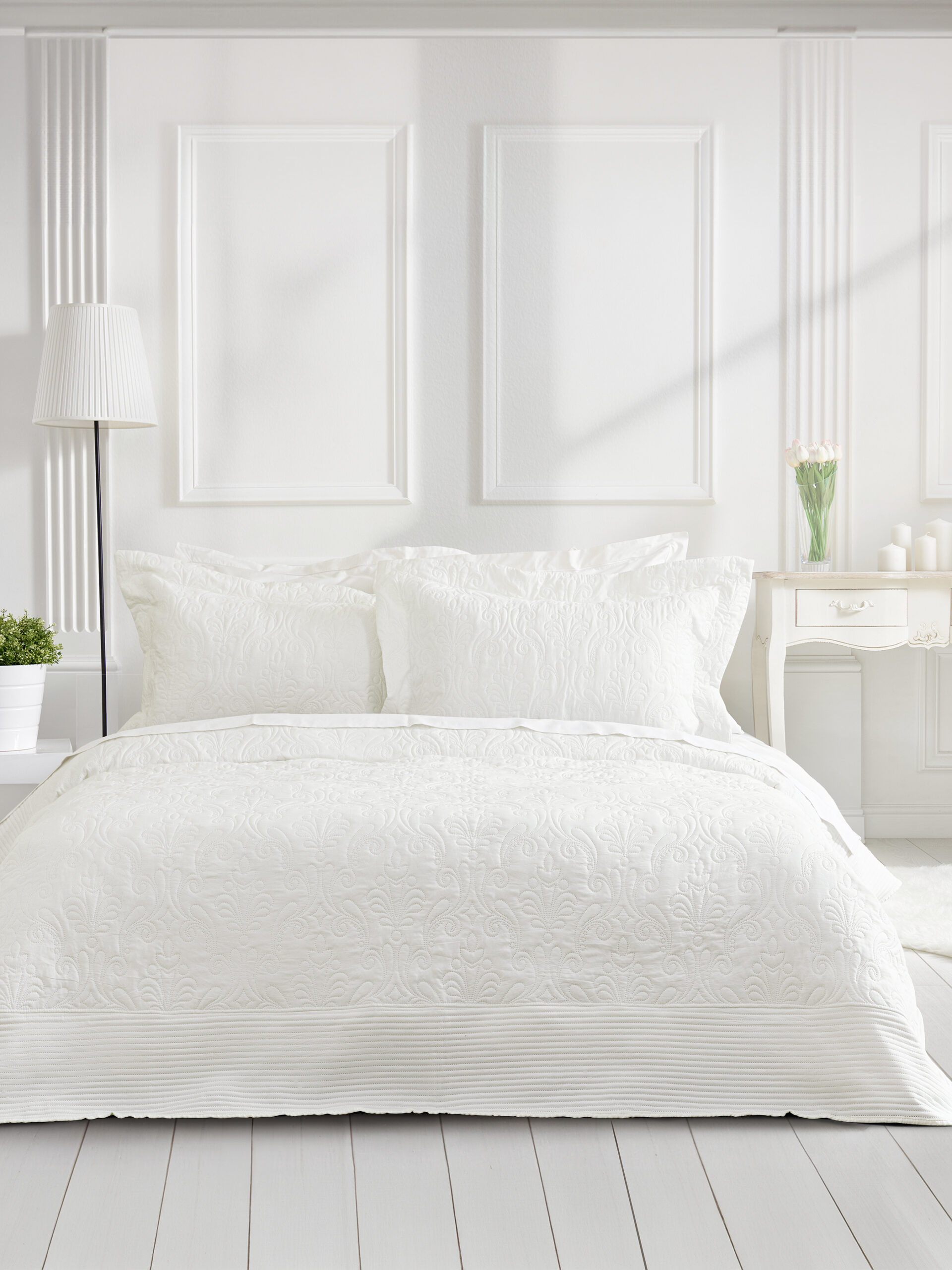 Σετ Κουβερλί 240x260 - Harmony Off White - Nima Home - 5206482155091