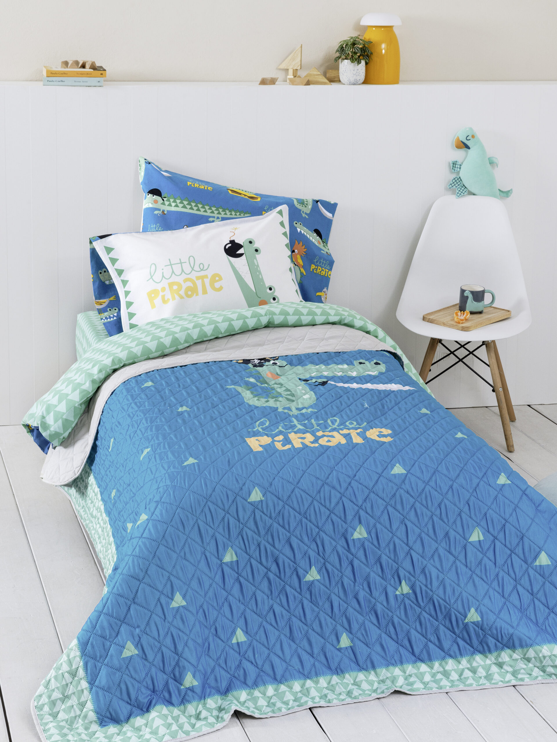 Κουβερλί Μονό 160x220 - Little Pirate - Nima Kids - 5206482155183