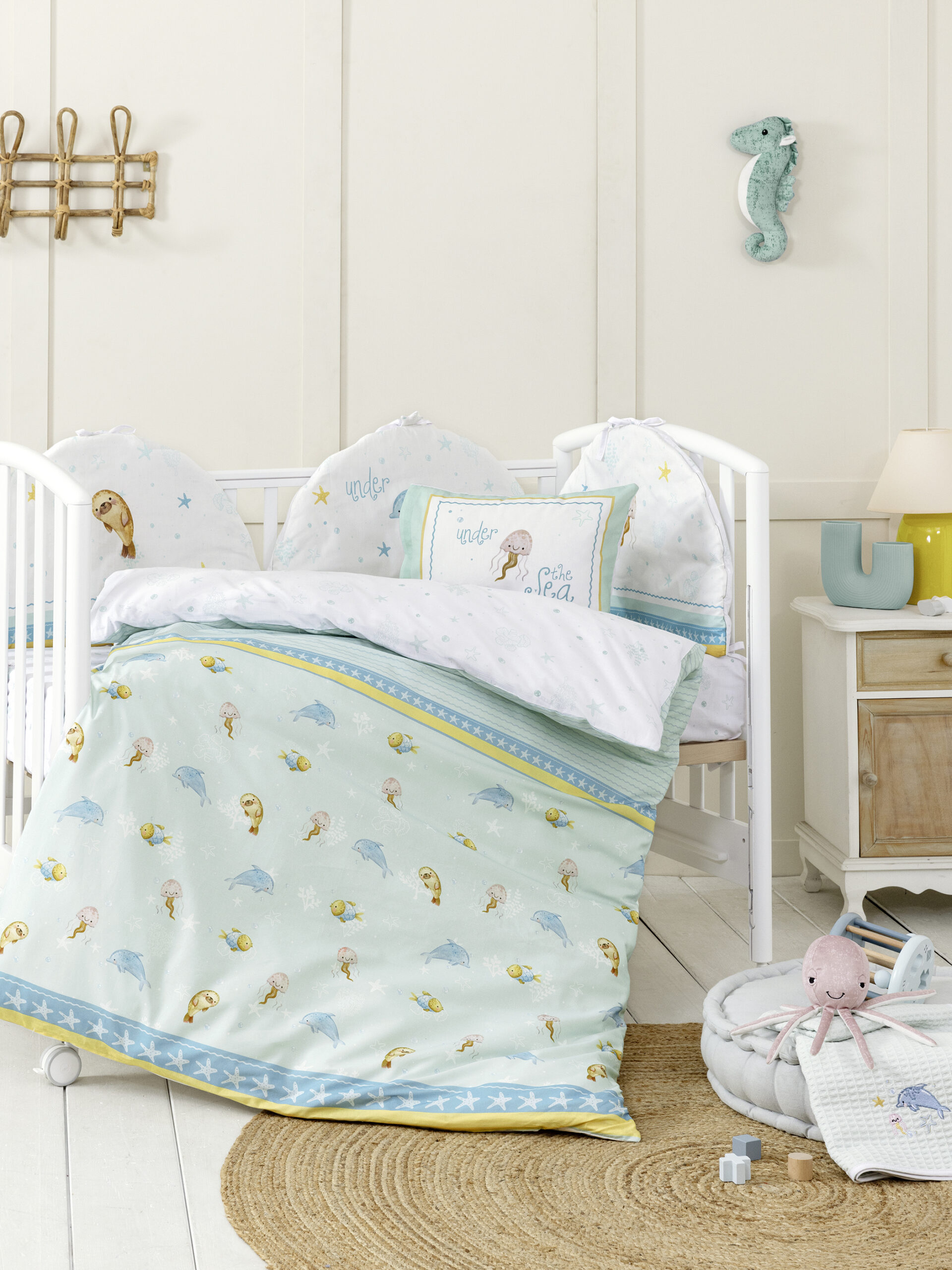 Κουβερλί Κούνιας - Sea Love - Nima Bebe - 5206482157255