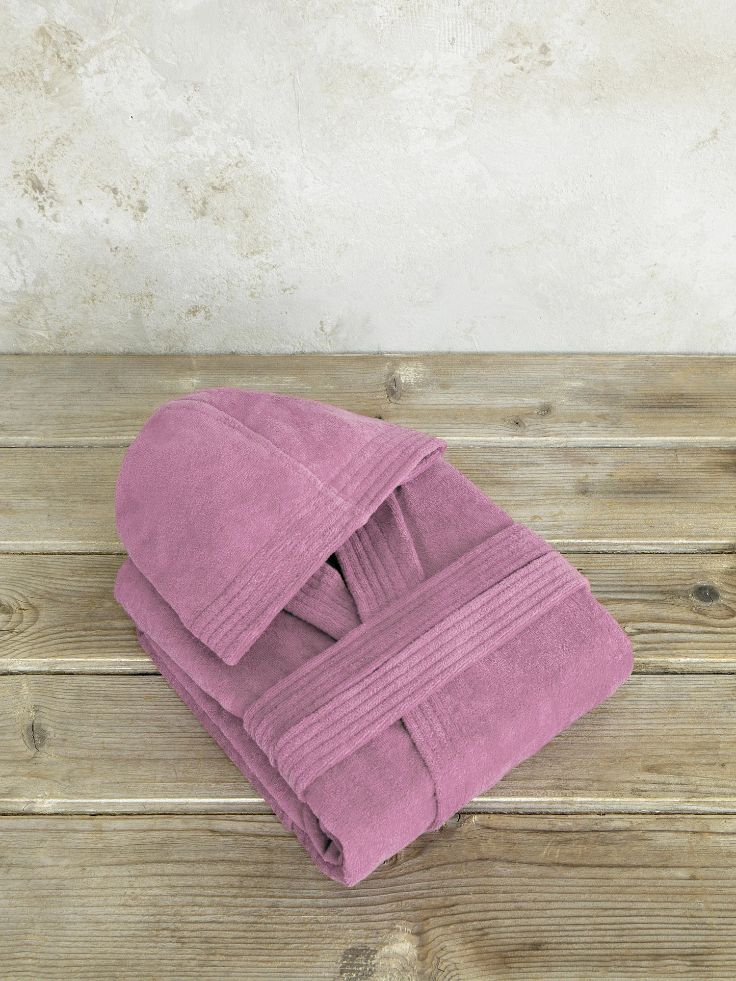 Μπουρνούζι με κουκούλα Zen - Small - Dark Rose - Nima Home - 5206482160668