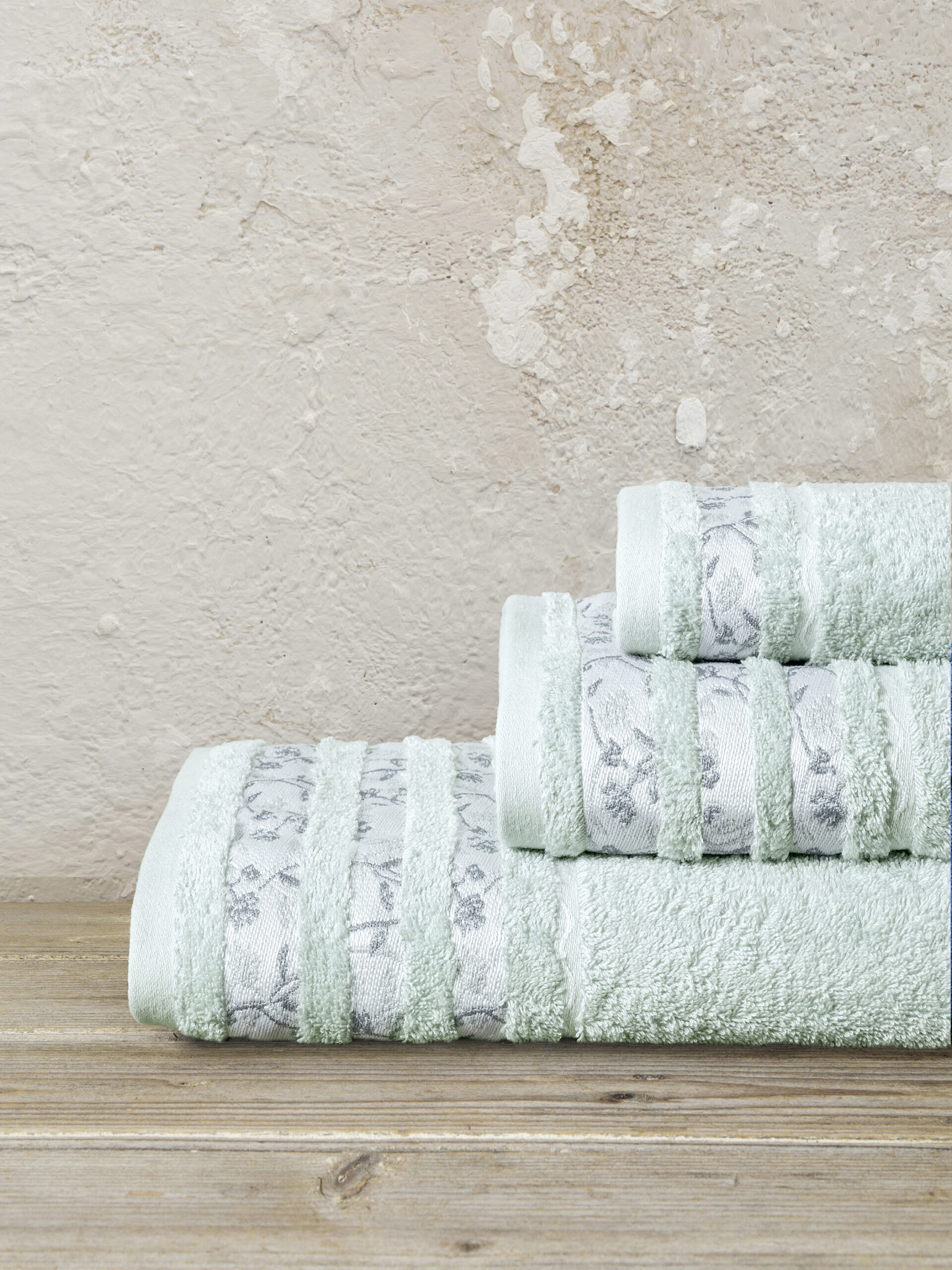 Σετ Πετσέτες (30x50 + 50x90 + 70x140) - Flore - Kocoon Home - 5206482161245