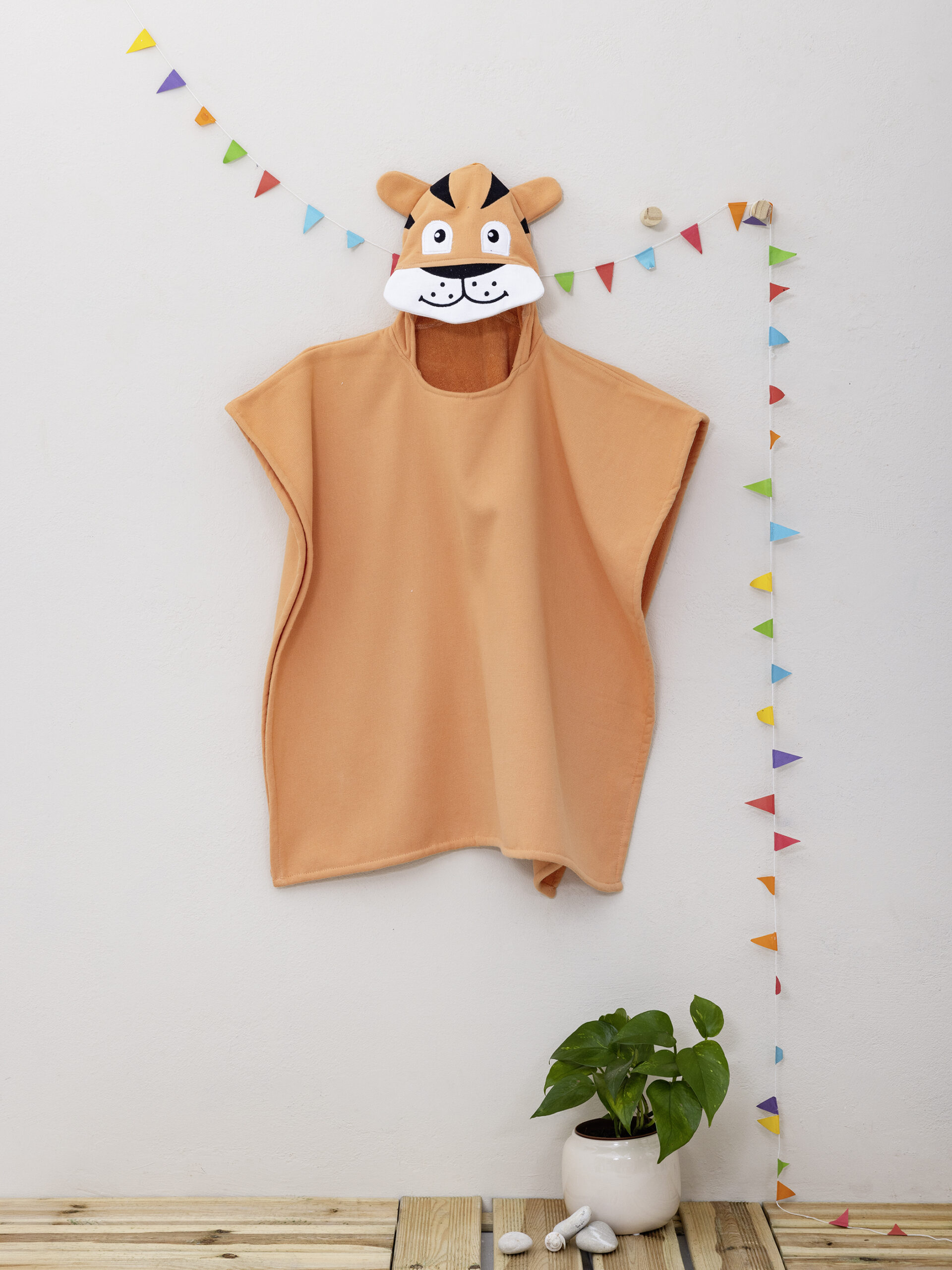 Πόντσο No 4/6 - Tiger - Nima Kids - 5206482161627